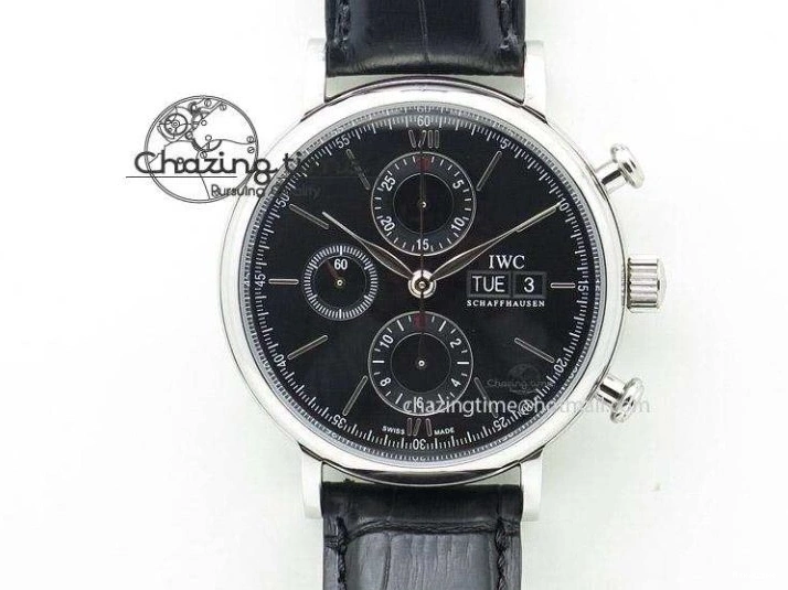MIROTIME 0724 Mark XVIII IW327010 SS M+F 1:1 Best Edition Blue Dial on Brown Leather Strap A Resilient 7051